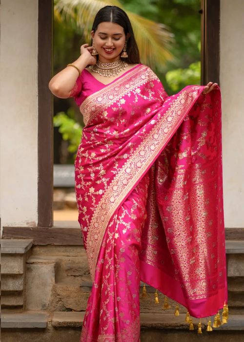 Satara Pure Banarasi Silk Saree